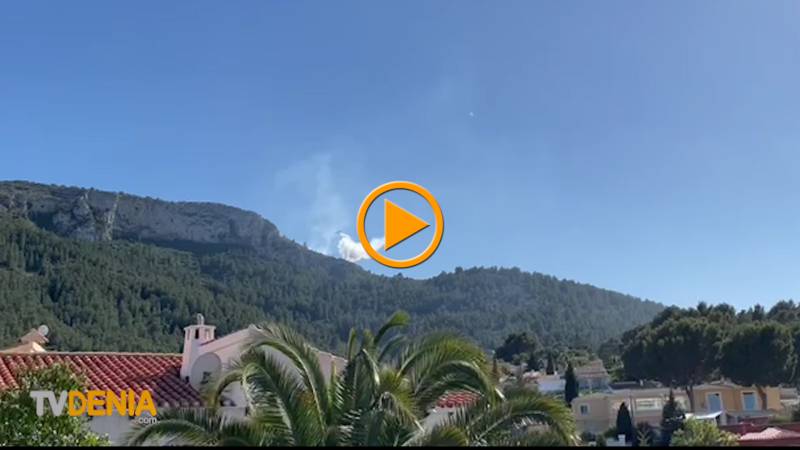 El Montg Sufre Un Incendio Tv Denia