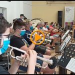 La Agrupación Artística Musical de Dénia reinicia los ensayos presenciales con mascarillas La Agrupación Artística Musical de Dénia reinicia los ensayos presenciales con mascarillas