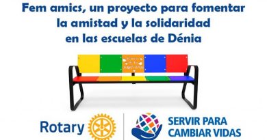 Fem Amics es el proyecto del Rotary Dénia para fomentar la amistad y solidaridad en las escuelas Fem Amics es el proyecto del Rotary Dénia para fomentar la amistad y solidaridad en las escuelas
