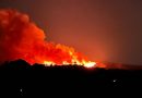 Más de 2.200 hectáreas quemadas en el incendio de Vall d’Ebo
