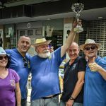 La Filà Amiries se impone en el concurso de paellas dels Majorals de Sant Roc 2022