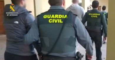 La Guardia Civil detiene a los autores de varios robos con violencia e intimidación en zonas de ocio de Jávea