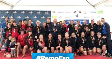 Un tercero y cuarto puesto para los equipos veteranos del Club Rem Marina Dénia en el Campeonato de España