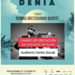 Cambio de ubicación del concierto del Festival de Jazz Dénia de hoy jueves