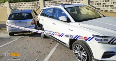 Dos vehículos accidentados en Las Marinas Dos vehículos accidentados en Las Marinas