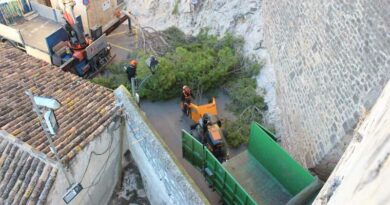 Cierre temporal del Castillo de Dénia por trabajos de mantenimiento