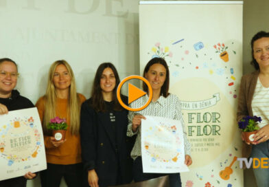 Comprar en Dénia de Flor en Flor es la campaña para impulsar el comercio de La Asociación de comerciantes ACADE