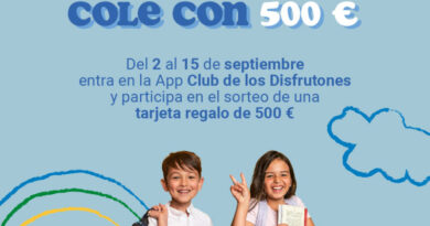 Portal de la Marina convierte la vuelta al cole en una oportunidad para ganar 500 €  en la app del Club de los Disfrutones