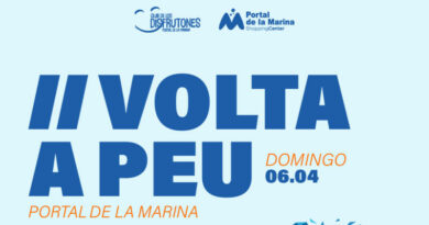 Abiertas las inscripciones para la  II volta a peu de Portal de la Marina a beneficio de AMADEM