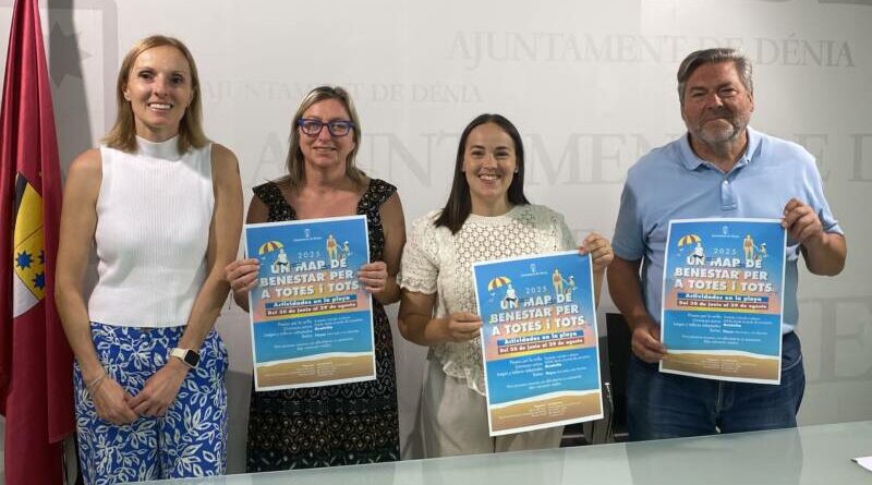 “Un mar de bienestar” es el programa de actividades gratuitas en la playa para personas mayores
