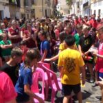 Las Fallas de Dénia vuelven a recorrer los barrios para realizar las cucañas