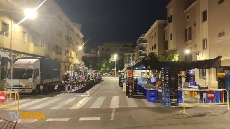 Las obras obligan a trasladar el mercado de los viernes