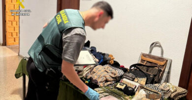 Desarticulada una banda de ladrones que actuaba en la Marina Alta