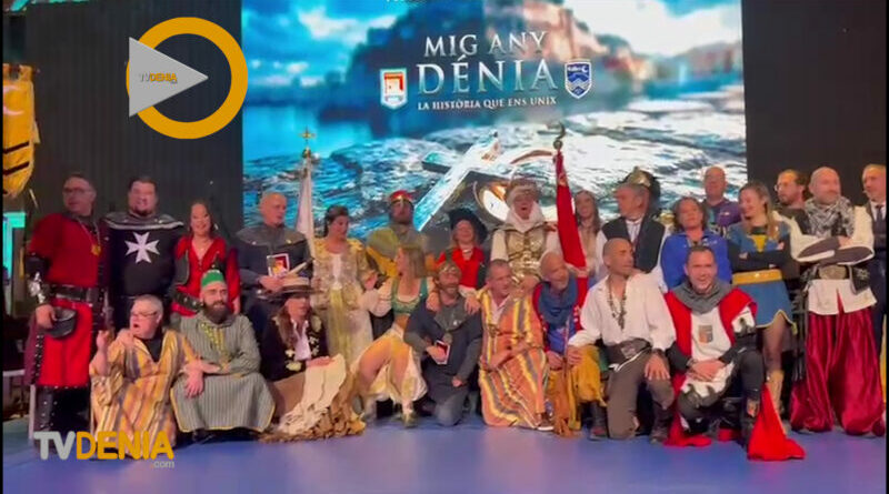 La Filà Cavallers y la Filà Walíes asumen las Capitanías 2026 en una brillante gala festera – Vídeo