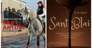 Benitatxell abre su calendario festivo con la celebración de Sant Antoni y Sant Blai