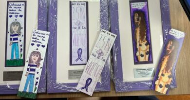 Ganadoras del concurso de dibujo del 25N Ganadoras del concurso de dibujo del 25N