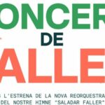 La Falla Saladar celebra la 10a edició del Concert de Falles amb l’Agrupació Artística Musical de Dénia