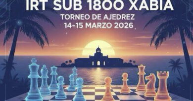 Xàbia presenta el IRT Sub-1800 de ajedrez