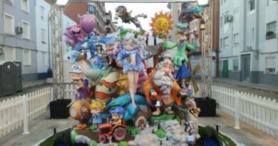 Baix la Mar i Diana millors falles infantils de Dénia 2026