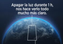 Portal de la Marina se suma a la hora del planeta en apoyo a la lucha contra el cambio climático