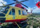 Rescate aéreo en la Serra del Migdia