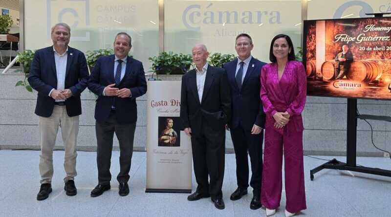 El alma del vino de Alicante: homenaje a Felipe Gutiérrez de la Vega