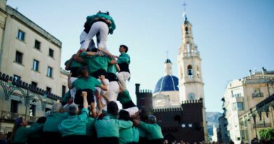 La Muixeranga de la Marina Alta emociona Alcoy con una actuación histórica en el Año Jubilar