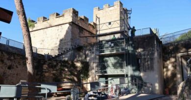 Inician las obras de mejora en la Torre del Consell y la Sala del Castell de Dénia