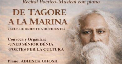 De Tagore a la Marina: literatura y música en la UNED Dénia