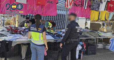 Detenidas 12 personas por venta de falsificaciones en el mercadillo de Torrecremada Detenidas 12 personas por venta de falsificaciones en el mercadillo de Torrecremada
