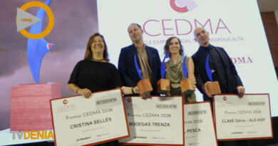Los Premios CEDMA reconocen a los referentes empresariales de la Marina Alta y reivindican el papel de las empresas