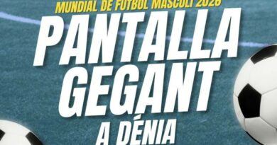Dénia instala una pantalla gigante para seguir la semifinal del Mundial entre España y Francia Dénia instala una pantalla gigante para seguir la semifinal del Mundial entre España y Francia