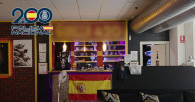 La Policía Nacional desmantela en Dénia un club cannábico que actuaba como punto de venta de sustancias estupefacientes
