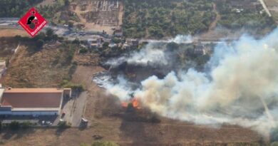 Nuevo incendio en Dénia