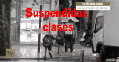 Suspendidas las clases y actividades municipales para este viernes ante la previsión de lluvias Suspendidas las clases y actividades municipales para este viernes ante la previsión de lluvias