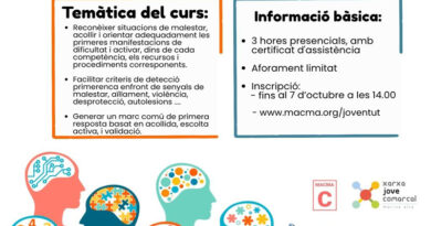 La Xarxa Jove de la Marina Alta y la Asociación TDAH + 16 organizan un curso sobre salud mental y adolescencia